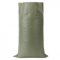 Мешок полипропиленовый 55х95 см, зеленый для мусора