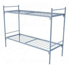 Кровать для рабочих двухъярусная эконом 70х190 усиленная Кровать для рабочих двухъярусная эконом 70х190 усиленная