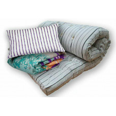 Комплект спальный матрас, подушка, одеяло для рабочих Армейский