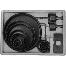 Набор кольцевых коронок по дереву STAYER Maxcut 12 шт, 19-127 мм, (арт. 29600-H15) Набор кольцевых коронок по дереву STAYER Maxcut 12 шт, 19-127 мм, (арт. 29600-H15)