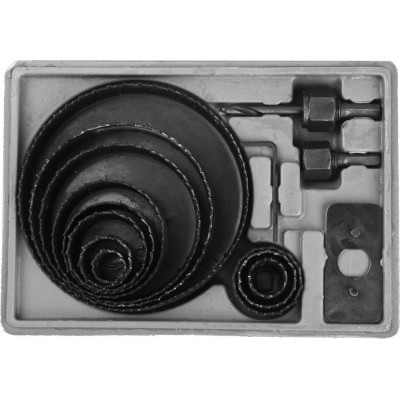 Купить дешево Набор кольцевых коронок по дереву STAYER Maxcut 12 шт, 19-127 мм, (арт. 29600-H15)