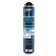 Пена пистолетная Bostik Standard 65 AllSeason полиуретановая 800мл