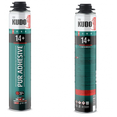 Купить дешево Клей-пена KUDO Pur Adhesive Proff 14+ 1000 мл (Кудо)
