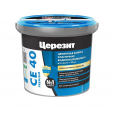 Затирка для плитки цементная Ceresit СЕ 40 Aquastatic 1кг