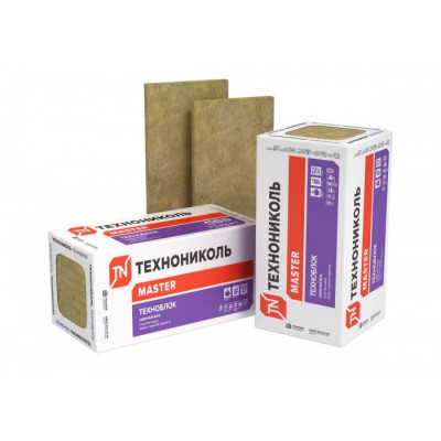 Купить дешево Технониколь Техноблок Стандарт 1200x600х50 мм, 8 шт, 5.76 кв.м Каменная Вата
