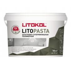 Суперфинишная шпаклевка ЛИТОКОЛ LITOPASTA 18 кг