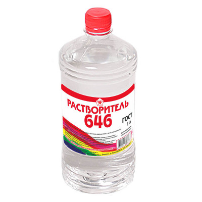Купить дешево Растворитель 646. 1 литр (18188-2020)
