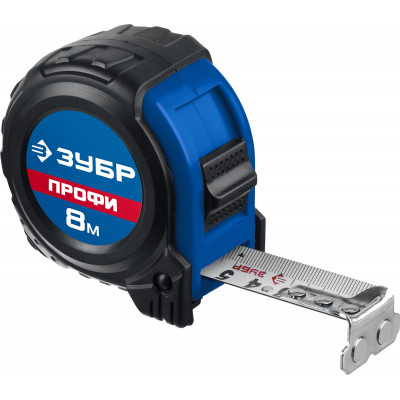 Купить дешево Рулетка ЗУБР Профессионал Нейлон 8 м х 25 мм 34056-08-25_z02