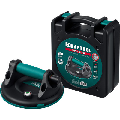 Купить дешево Вакуумная присоска (130кг) KRAFTOOL SPG-200 d 200 мм 33256-15