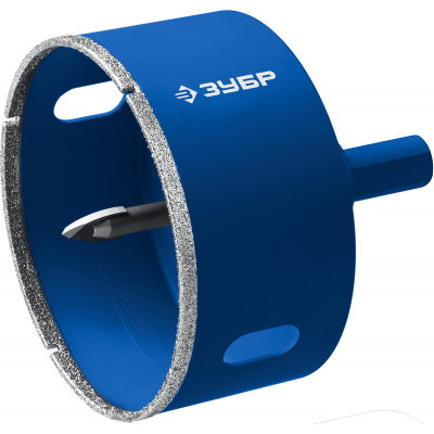 Купить дешево Алмазная коронка Профессионал, ЗУБР АГК, d 70 мм, (центр. сверло, трехгр. хвост, Р60) Профессионал (29850-70)